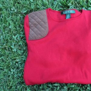Ralph Lauren Red Top with Patch